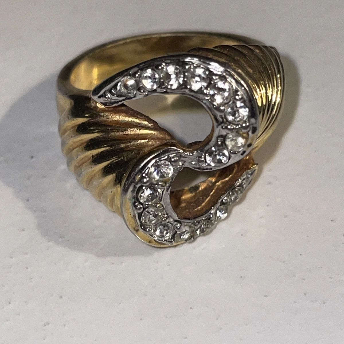 Gold on sale electroplated ring