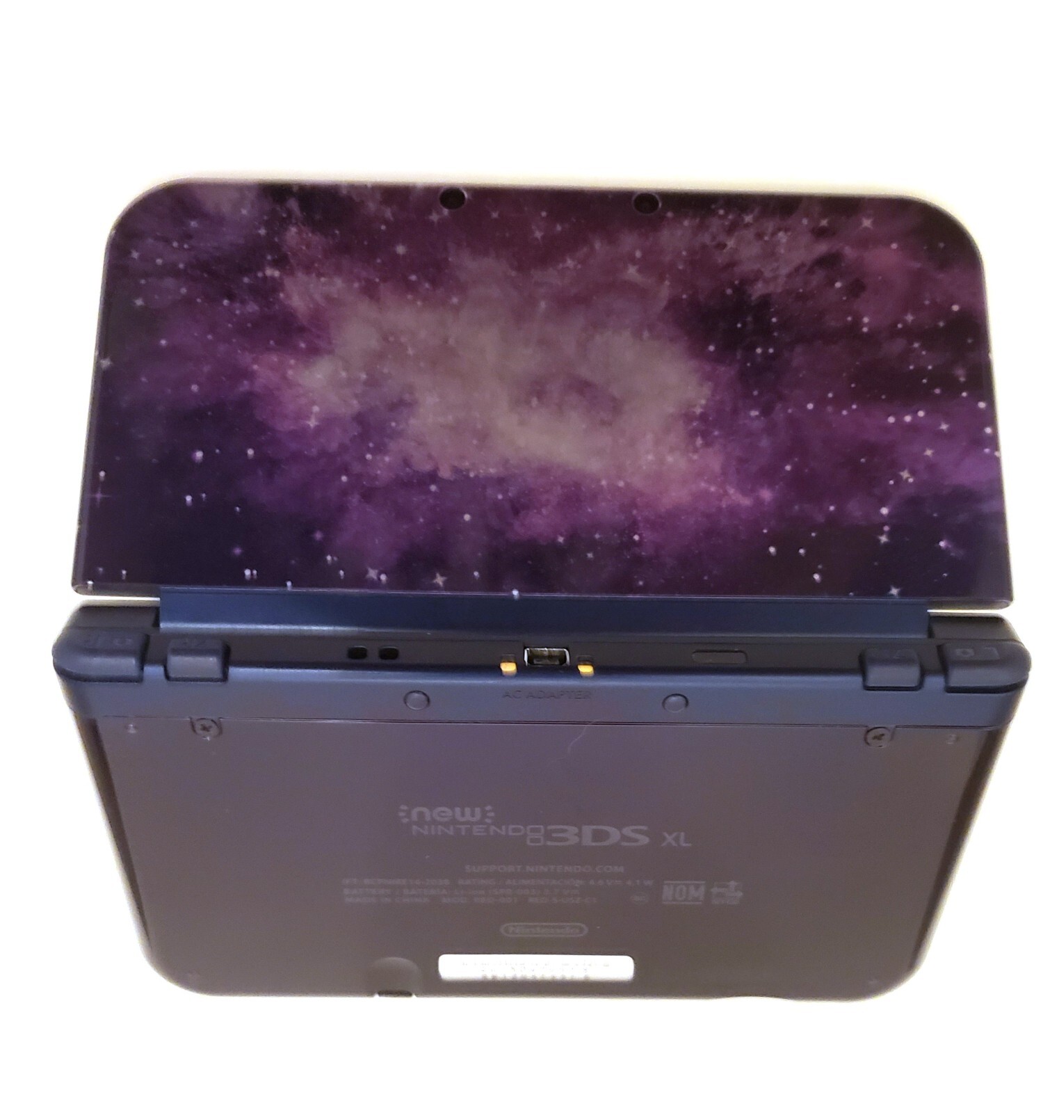 Nintendo 3DS XL Galaxy Edition Purple w/Pokémon Ultra Moon, Charger