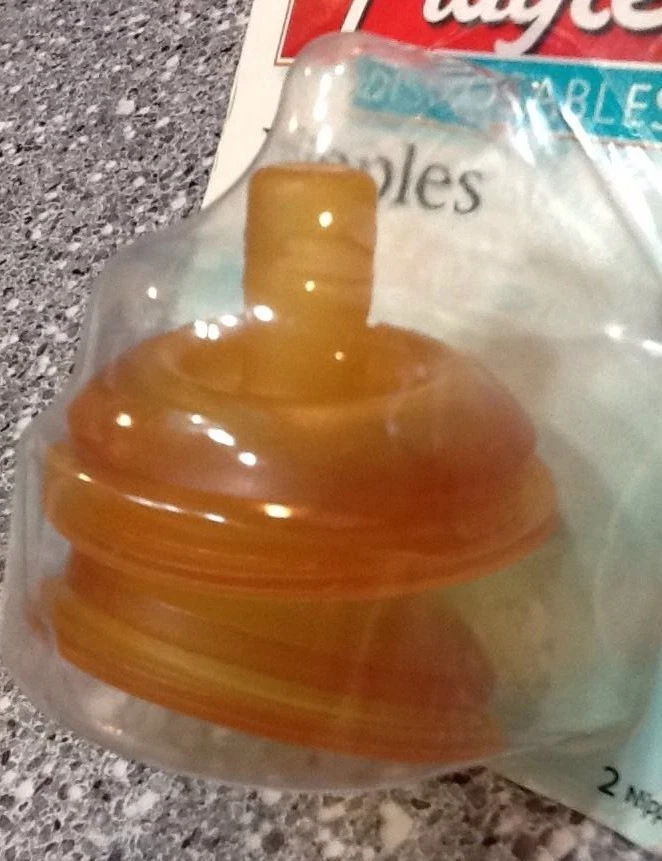 PLAYTEX OLDER BABY FAST FLOW FLAT TOP NIPPLES DISCONTINUED HARD TO FIND FREESHIP - Image 2 of 4