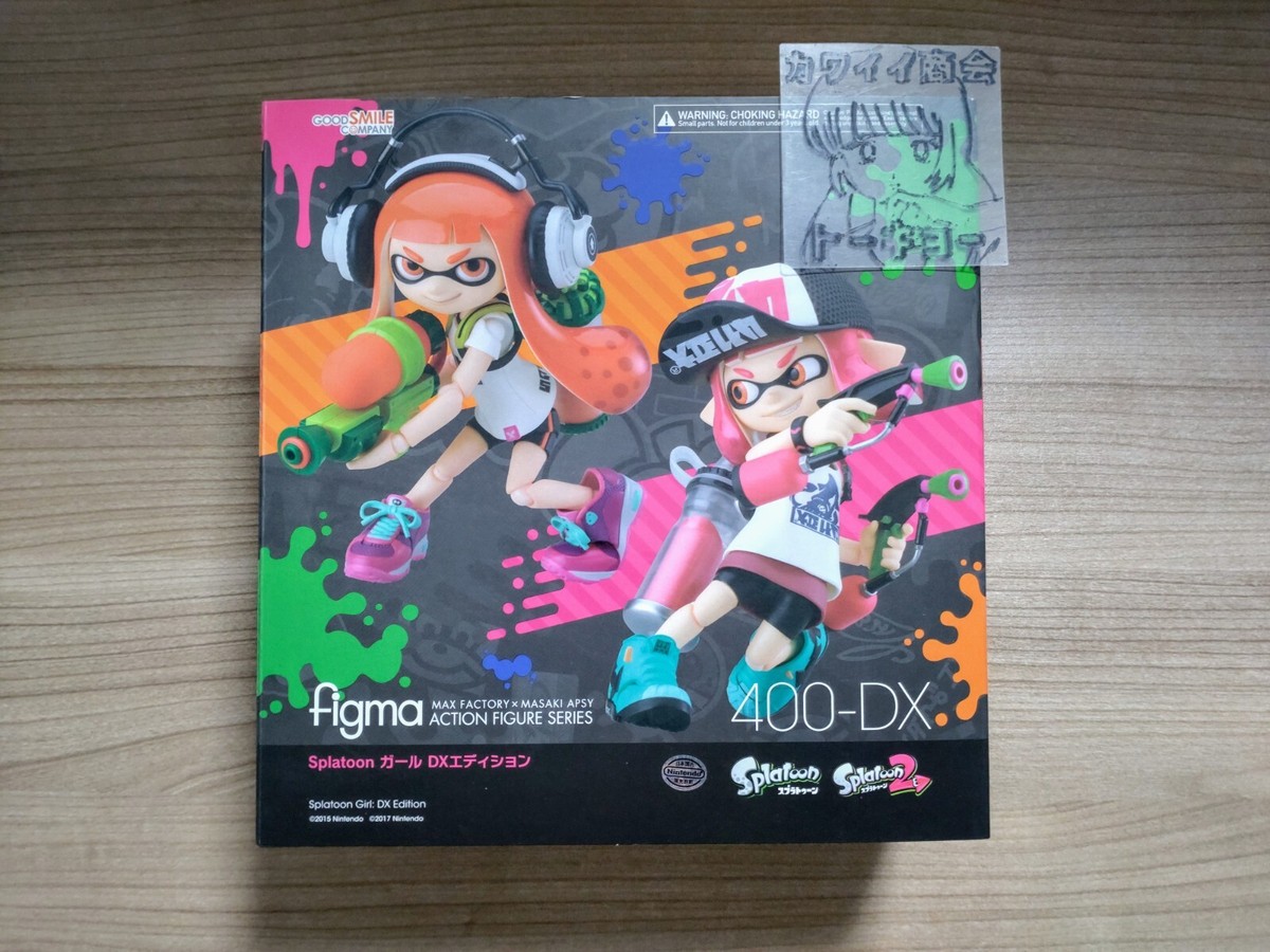 Splatoon 1 & 2 Girl DX Edition figma Action Figure good smile 