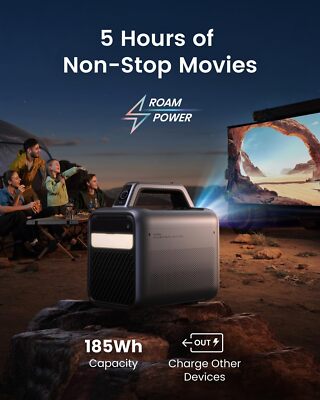 NEBULA Mars 3 Portable Projector 1080P Android TV 4K Home Cinema