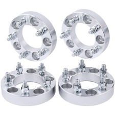 DCVAMOUS 4PC 5x100 to 5x4.5 Wheel Adapters 1.25 Inch with 12x1.5 Studs Compat...