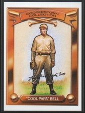 James Cool Papa Bell 1989 Kahn's Cooperstown #1 St. Louis Stars Hall of Fame  #4