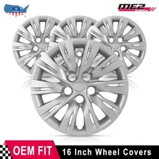 16'' Wheel Covers Snap On Hubcaps For 2012-2014 Toyota Camry Replacement 4-PACK