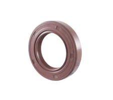 EAI 28x52x7mm FPM/FKM Oil Shaft Rotary Seal w/ Stainless Steel Spring Dbl Lip