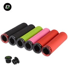 ROCKBROS Bicycle Handlebar Grips Cycling MTB BXM Bike Silicone Sponge Soft Ends