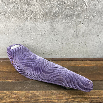Vintage Banana Seat Muscle Bike Bratz Purple Velvet Saddle 90s