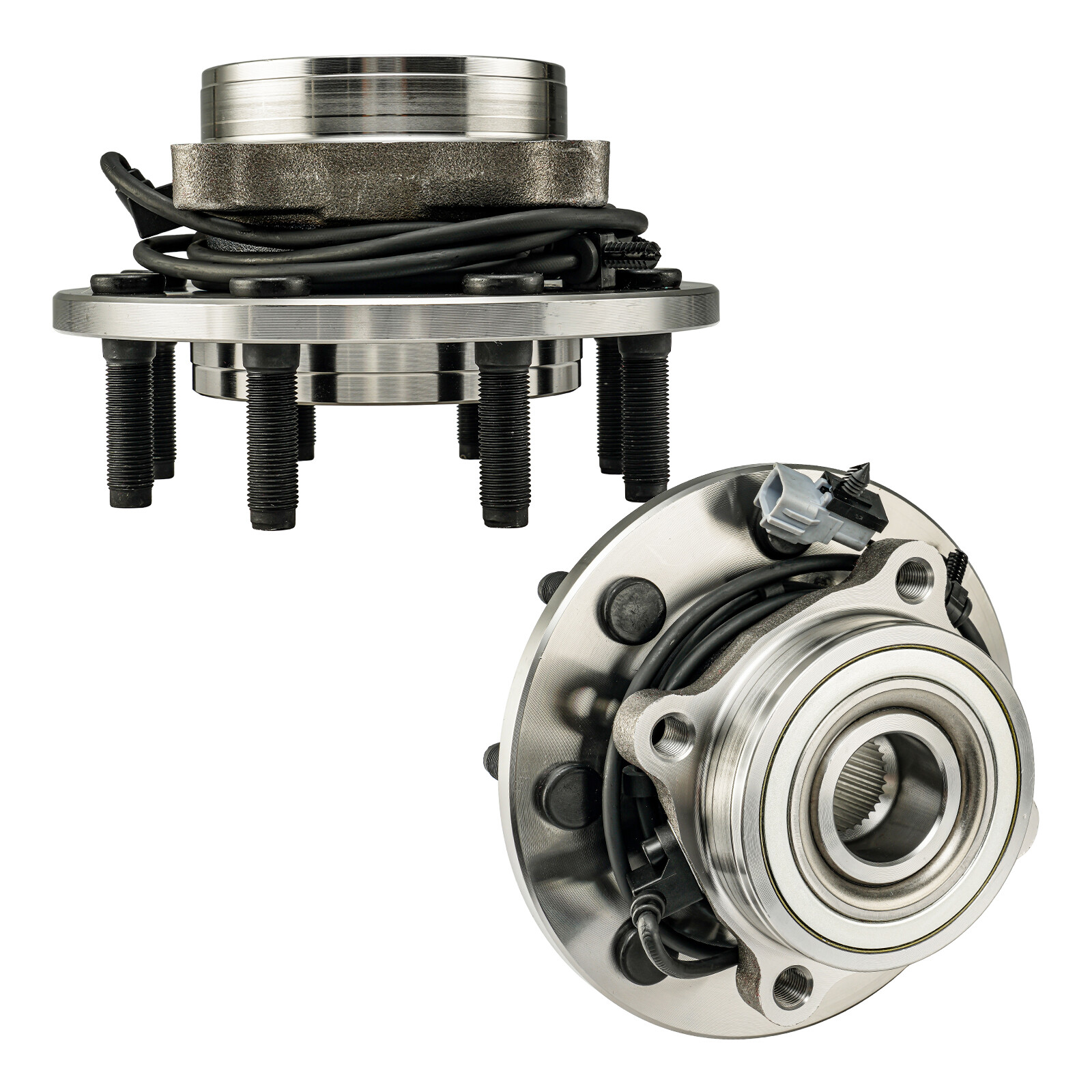 2x Wheel Hub Bearing Assembly 4WD for Dodge Ram 2500 3500 00-2002 Front Side