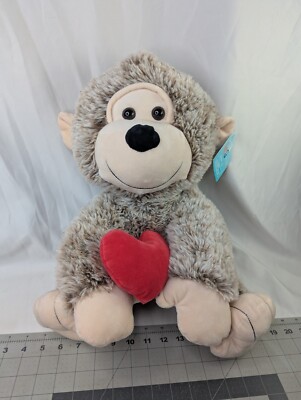 Walgreens Brown Monkey Chimp Plush 18 Inch 2023 Stuffed Animal Toy