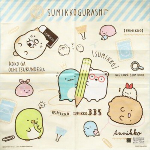 New San-X Sumikko Gurashi Handkerchief Square Scarf