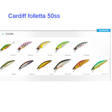  Shimano Cardiff Folletta 50SS SLOW SINKING 3,3gr   50mm Trout Area Cavedano