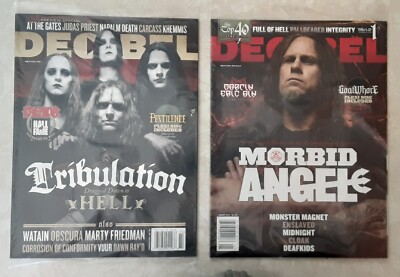 LOT OF TWO DECIBEL MAGAZINES SEALED W/ FLEXIS #159 JAN 2018 #160 FEB 2018