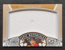 2016 Leaf Genesis Dante Salituro Epic Materials Jumbo GU Relic 35/50 Ottawa 67's