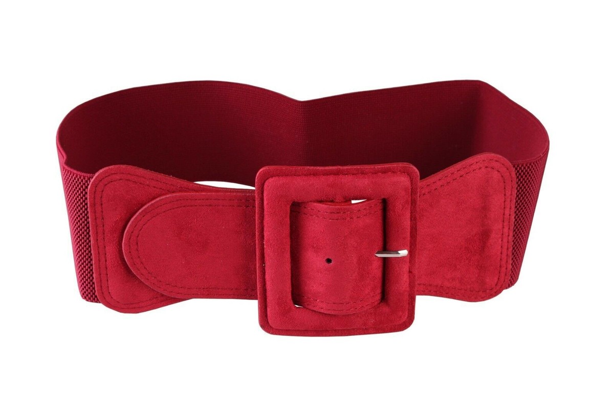 1366 Women\'s Wide Elastic Waist Belt Waistband Plus Stretchy Cinch Belts Women main image 4