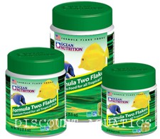 OCEAN NUTRITION FORMULA TWO MARINE FLAKE HERBIVORE FISH FOOD ALGAE AQUARIUM TANK
