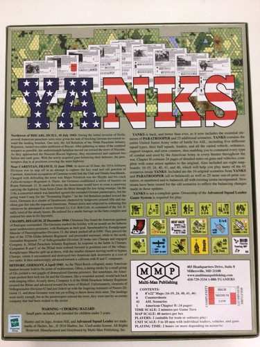 YANKS (2nd Edition) Module 3a for Advanced Squad Leader - Picture 2 of 4