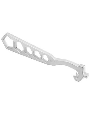 Galvanized Iron 5-Hole Fire Hydrant Wrench 14-1/4'' Inch Standard Fire Hydrant