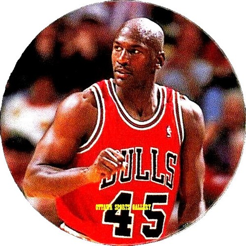 1995 Upper Deck UD Jordan #S50 Michael Jordan Milk Caps FOIL HOF