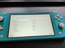 Nintendo Switch Lite Turquoise, Handheld Gaming Console with Case, No Charger.