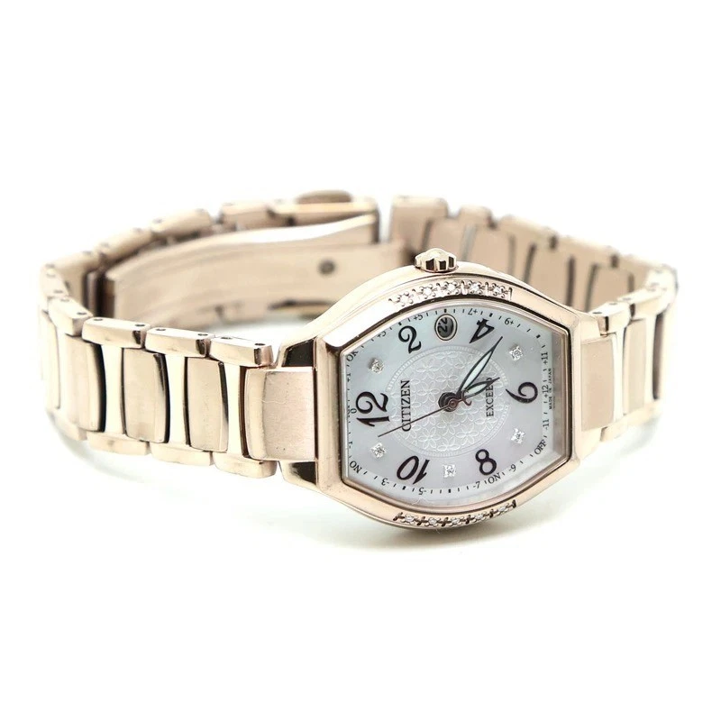 Reloj Pulsera Citizen Exceed H060-T024238 Blanco Eco-Drive Titanio Reloj Usado Japón Foto 3 de 4