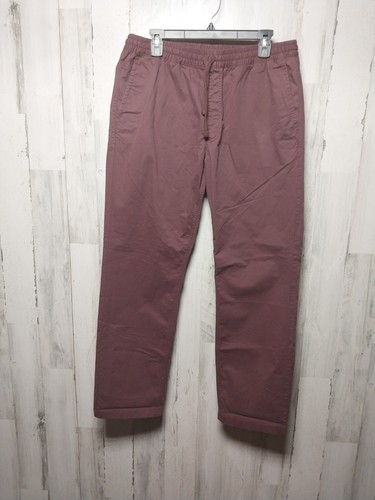 Vans, Vans Range Relaxed Elastic Pant VN0A5FJJALI Catawba Grape Cotton Size Large