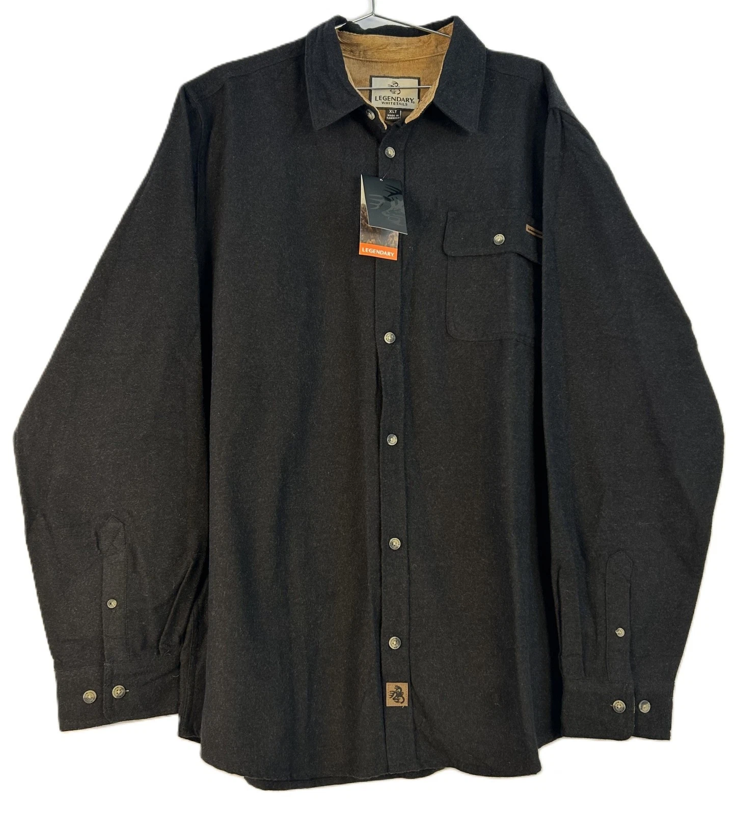 Legendary Whitetails Mens Long Sleeve Flannel Hunting Shirt, Black Size XLT, NWT
Opens in a new wind