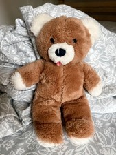 Vintage 1978 R Dakin Teddy Bear Brown Plush Stuffed Animal Korea