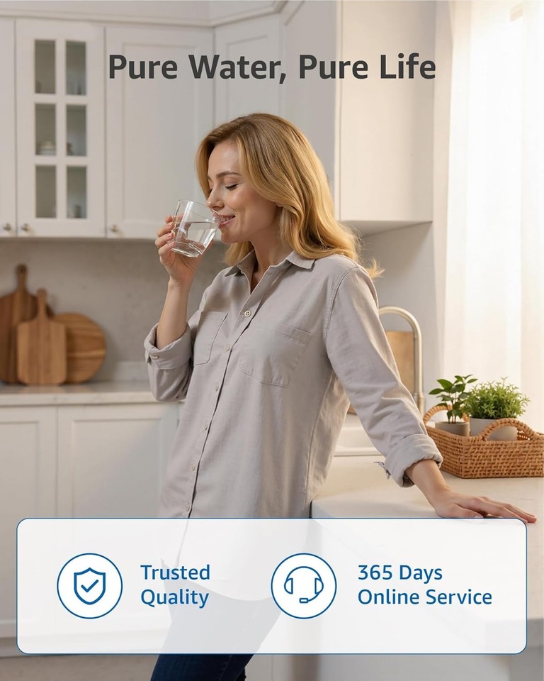 FilterLogic NSF Certified Water Filter, Replacement for Mavea® 107007 ...