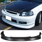 Front Bumper Lip Fits 99-00 Honda Civic EK CS Style Spoiler Bodykit Unpainted PU