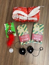 Rosewood Cupid & Comet pet blanket/Webex cat toy/Petface cat toy/Cat treats. New