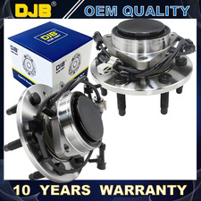 Pair Front Wheel Hub Bearing For Chevy Silverado Gmc Sierra 1500 Yukon Wabs 2wd