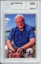 DAVID ATTENBOROUGH SIGNED PHOTOGRAPH BAS BECKETT COA AUTOGRAPH PLANET EARTH