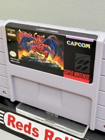 Demon's Crest (Super Nintendo Entertainment System SNES) Authentic - Very Good