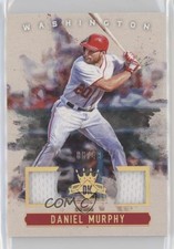 2017 Panini Diamond Kings DK Materials Holo Gold 6/49 Daniel Murphy #DKM-DM 04br