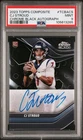 2023 Topps Composite CJ Stroud Chrome Black Auto Rookie RC #TCBA-CS PSA 9