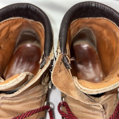Vintage Dexter Mountaineer Alpine Hiking Boots Men's 6 Women's 7