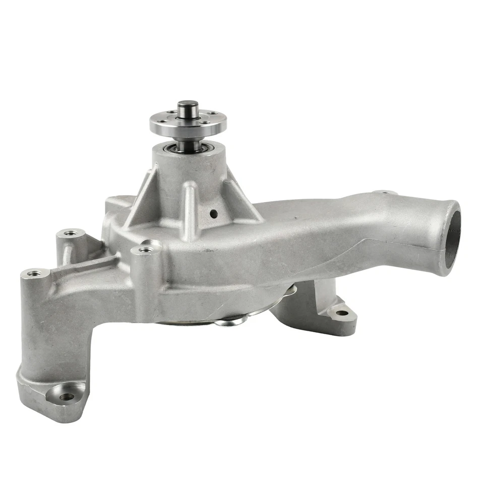 Bomba de agua mecánica de alto volumen de aluminio natural para Ford FE 352-428 1965-1976 Foto 2 de 4