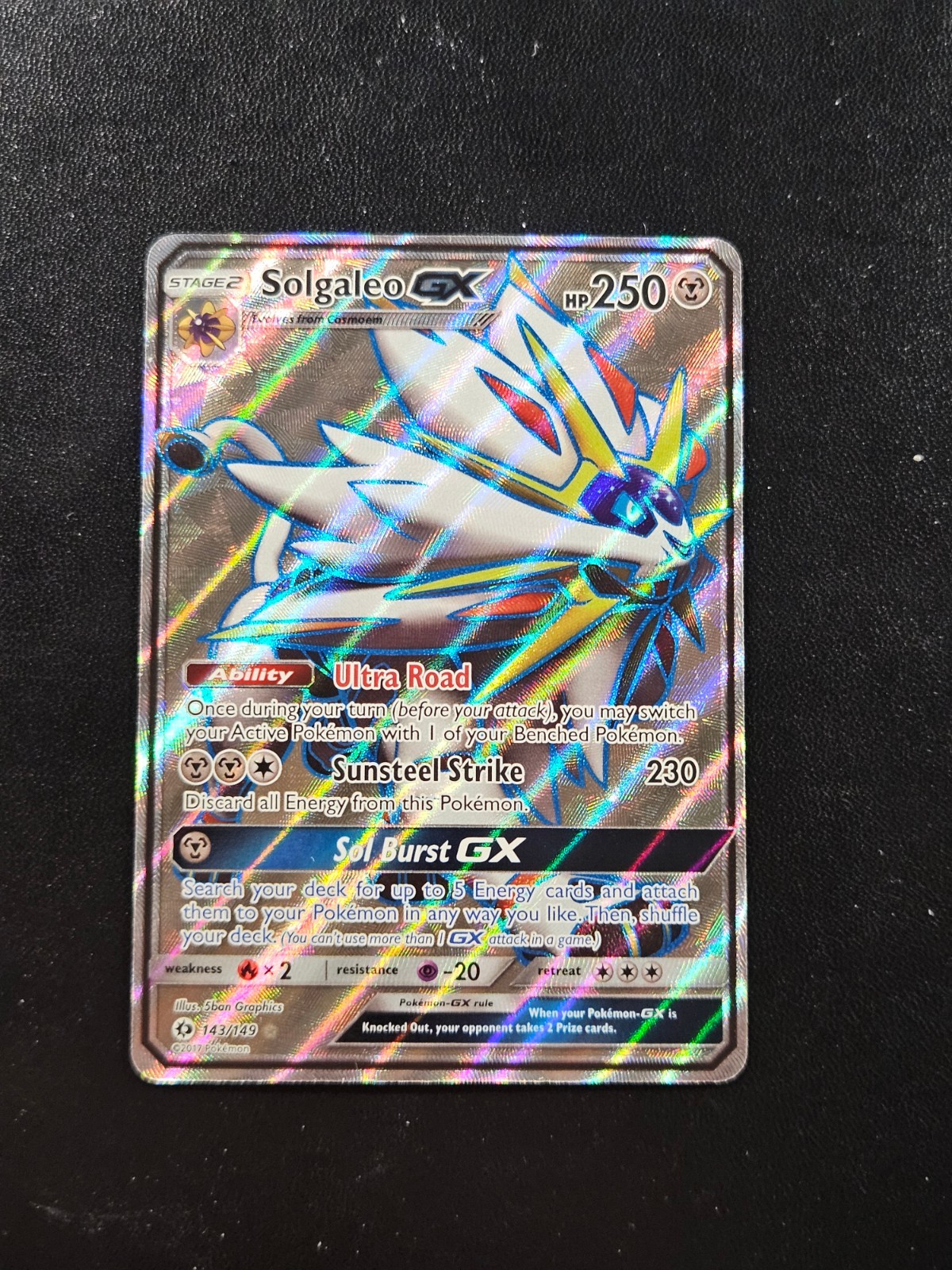 solgaleo gx pokemon card price sm4] 125/114UR shuffle your deck Pokmon TCG Solgaleo GX Sun