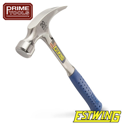 Estwing E3-20S gerader Klauenhammer - Vinylgriff 560g (20oz)