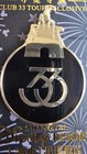 Disney Club 33 Tour EXCLUSIVE Limited Edition Pin Black Gold Castle 33 Logo — photo 5