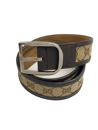 GUCCI Leather Belt for Men 449716