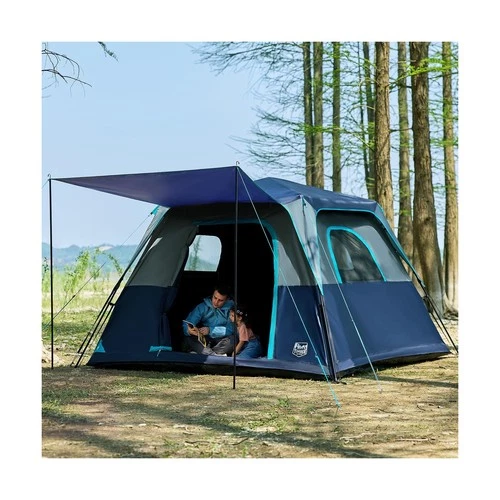 TIMBER RIDGE 5-6 Person Blackout Camping Tent, 60s Easy Setup Instant Cabin T...