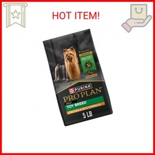 Purina Pro Plan Toy Breed Dog Food, Chicken and Rice Formula With Guaranteed Liv