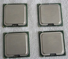 INTEL PENTIUM 4 CPU PROCESSORS - 4 ITEMS-FOR PARTS