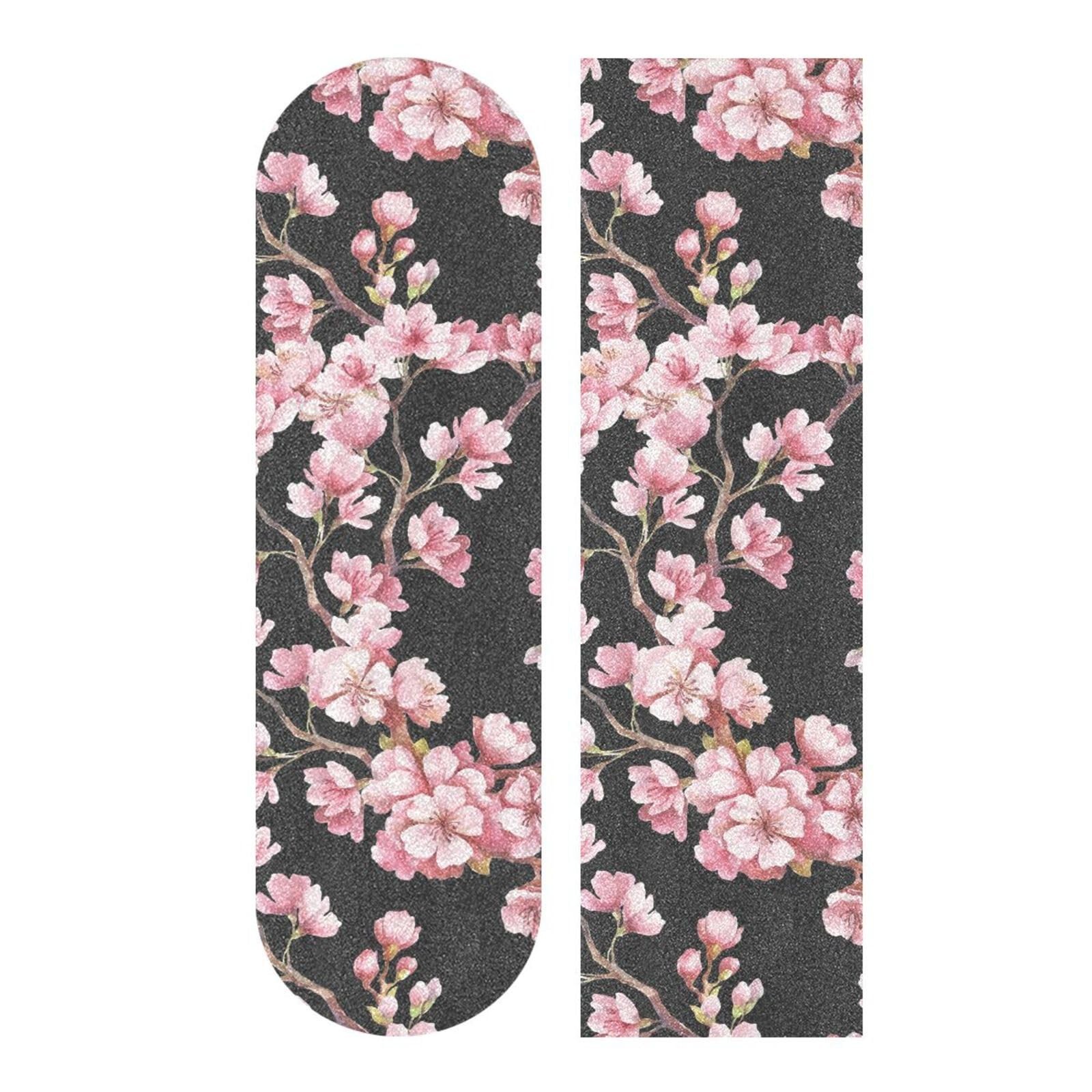 Grip Tape Sheet Design Deck Longboard Griptape Pink Cherry B