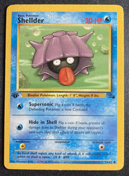 Shellder 54/62 1st Edition Fossil