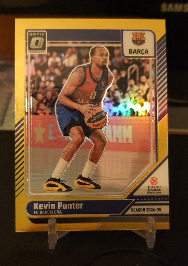 Panini Donruss Euroleague 2024-25  Kevin Punter Gold Optic /10