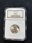 1950-S NGC MS66 Washington Quarter 25C Toned