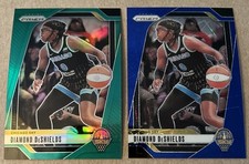 2024 Panini Prizm WNBA-CHICAGO- Diamond DeShields-Green Prizm + Blue Velocity🔥