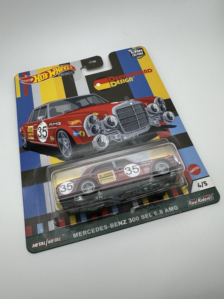 Hot Wheels Mercedes-Benz 300 SEL 6.8 AMG Car, Scale 1:64